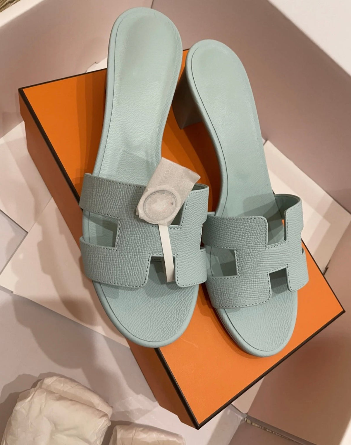 0asis Sandal Epsom Calfskin ICE