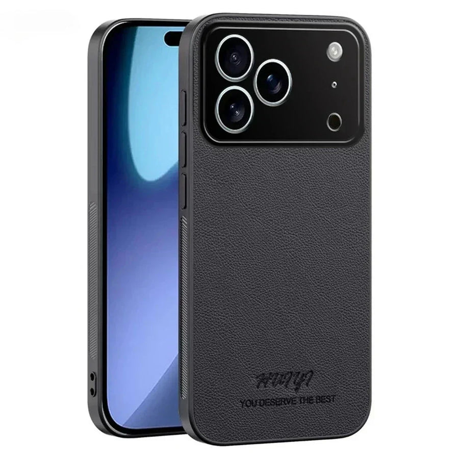 High-end Leather Phone Case for iPhone 17 /16 /15 /14 THEROXYMOB