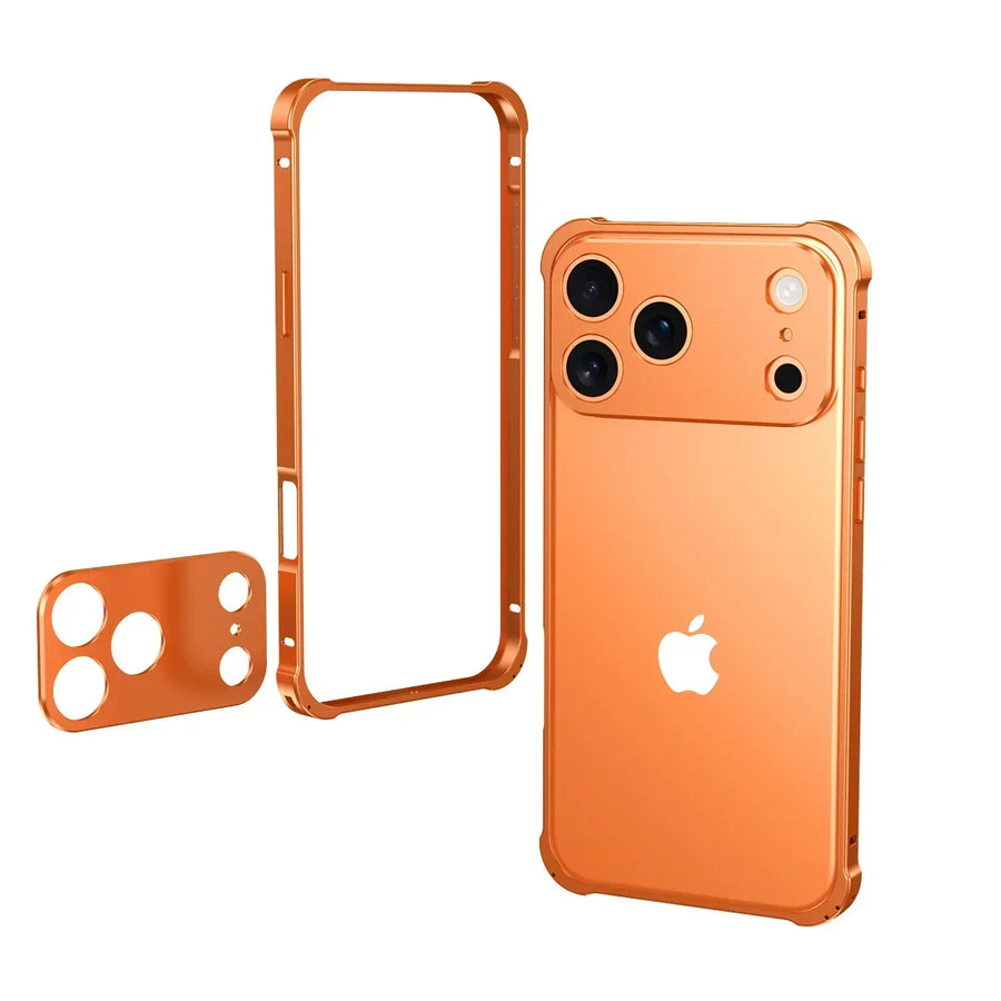 Metal Bumper Case Alloy Lens Strong Anti-Fall Heat Dissipation Cover  For iPhone 17 Series