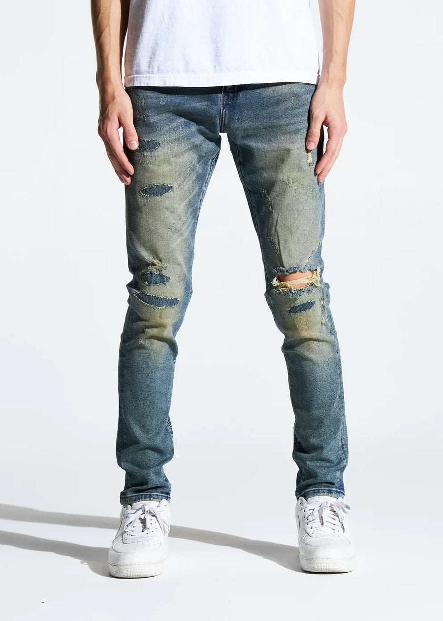 Crysp denim (Light Sand Atlantic Wash Jean -103)